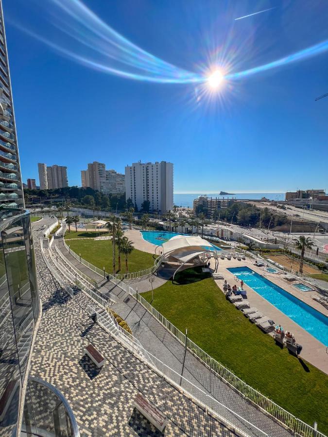 Ferienwohnung Sunset Waves 3 Benidorm Exterior foto