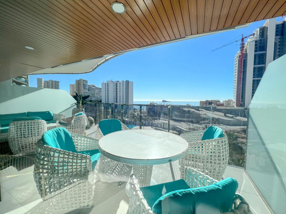 Ferienwohnung Sunset Waves 3 Benidorm Exterior foto