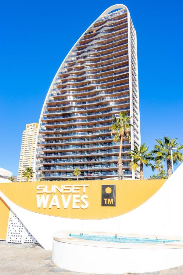 Ferienwohnung Sunset Waves 3 Benidorm Exterior foto